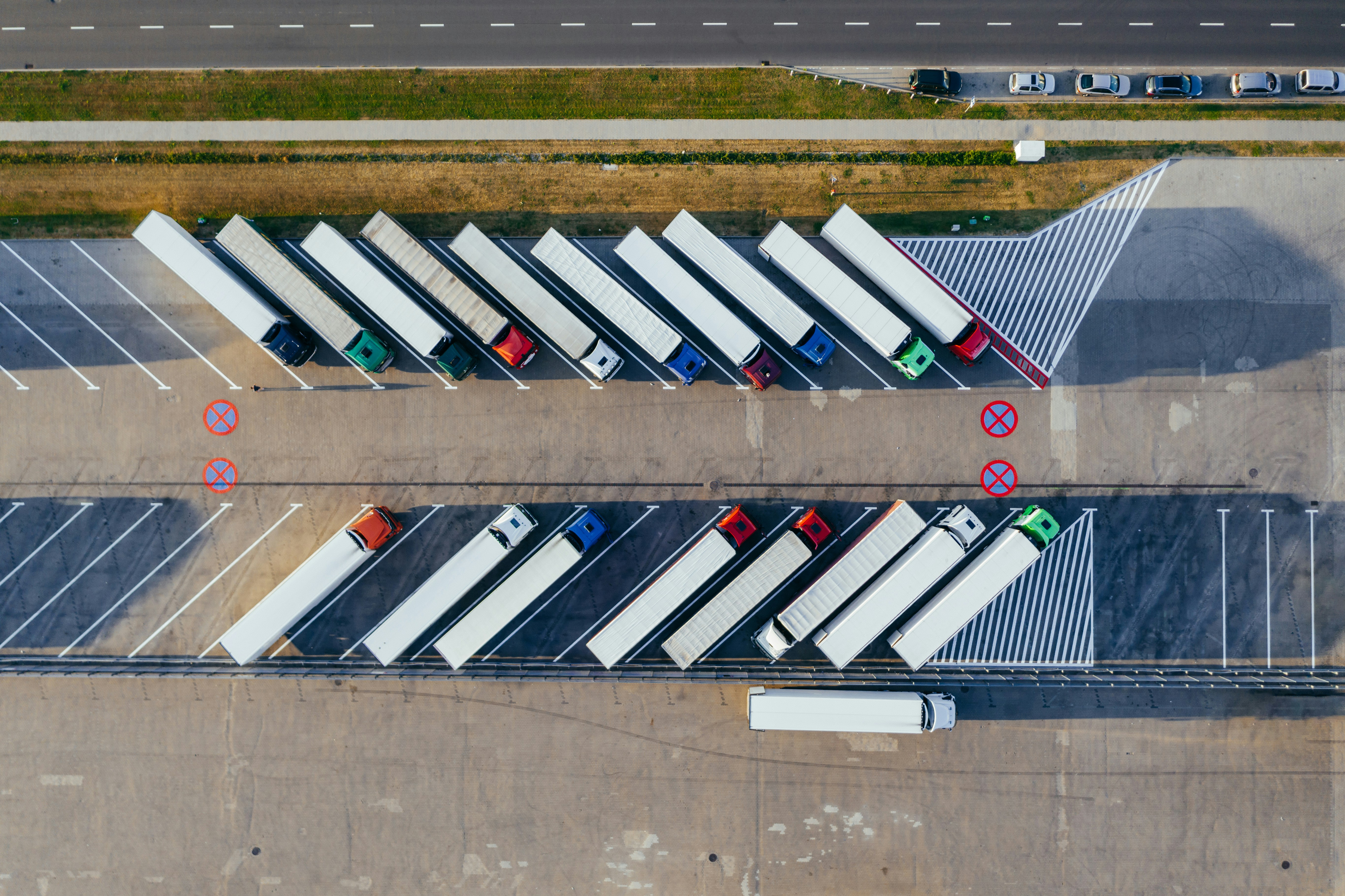 Freight route movement and logistics capacity